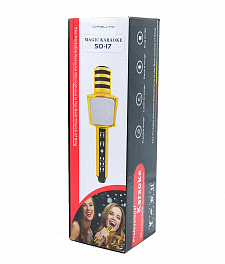 SDRD SD-17 Микрофон (Bluetooth, динамики, USB)