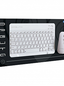 Клавиатура и мышь беспроводные Bluetooth комплект Орбита OT-PCM67 Чёрный