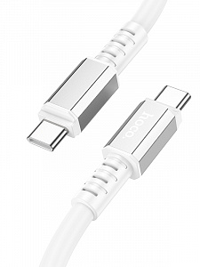 HOCO X85 Белый кабель PD60W (TYPE-C-TYPE-C) 1м