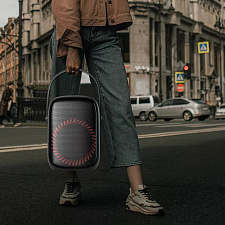 Орбита OT-SPF39 Белая активная напольная акустика