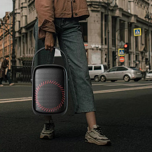 Орбита OT-SPF39 Белая активная напольная акустика