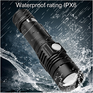 Следопыт ST-FLR08 фонарь ручной (18650, ZOOM)