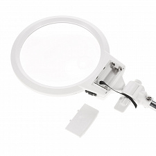 Лупа настольная с подсветкой на гибкой ноге Орбита INL53