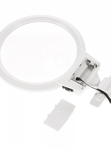 Лупа настольная с подсветкой на гибкой ноге Орбита INL53