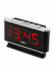 Часы электронные настольные от USB VST 721-1 Красные
