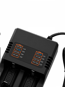 Зарядное устройство для аккумуляторов 18650 на 2 слота Орбита OT-APZ16