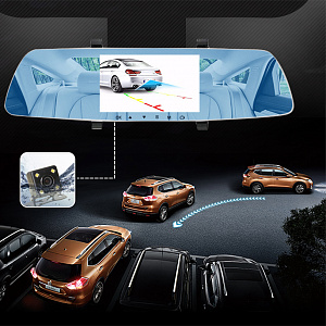 TDS TS-CAR14 автовидеорегистратор зеркало+камера