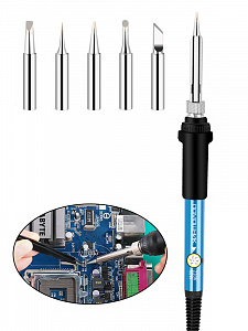 Набор для выжигания по дереву 36 в 1 с подставкой Помощник PM-INP28