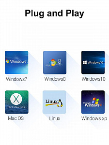 USB HUB разветвитель Type-C 3.0 на 4 порта Орбита Орбита OT-PCR18