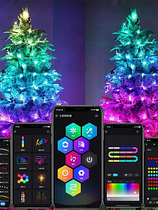 Огонек OG-LDL48 LED контроллер DC 12-24В (Wi-Fi. RGB, 3PIN, пульт)