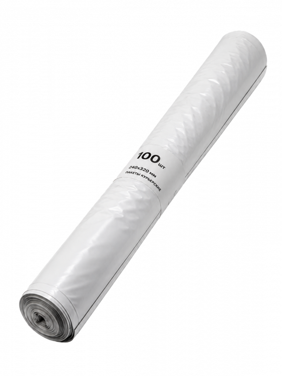 Курьерский пакет 19×24 см, 45 мкм, 100 шт., белый, Орбита.team OT-OCF03B