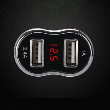 MUJU MJ-C10 ЗУ авто USB + кабель Micro USB (5B,2400mA)