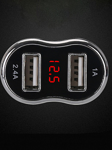 MUJU MJ-C10 ЗУ авто USB + кабель Micro USB (5B,2400mA)