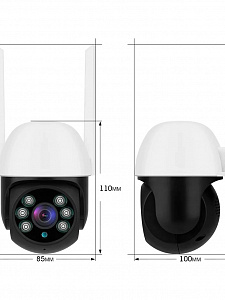 Орбита OT-VNI65 Видеокамера IP-WI-FI (1920*1080, 2Mpix, 3,6мм, пластик)