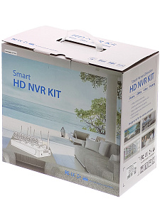 Комплект видеонаблюдения 4 камеры Wi-Fi 2MP Орбита OT-VNK04