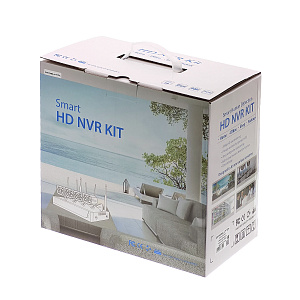 Комплект видеонаблюдения 4 камеры Wi-Fi 2MP Орбита OT-VNK04