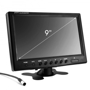 TDS TS-CAV32 Монитор автомобильный 2 канала (9",800*480,9-45В)