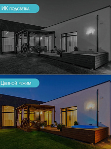 Камера видеонаблюдения wi-fi уличная поворотная 2 Mp Wi-Fi Орбита OT-VNI55