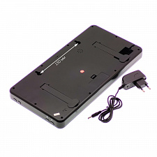 VST 780S-1 Красные часы настенные (температура,влажность)