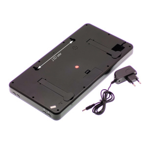 VST 780S-1 Красные часы настенные (температура,влажность)