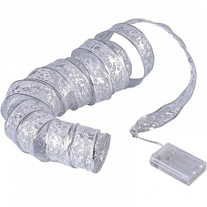 Гирлянда лента интерьерная на батарейках 5м Огонёк OG-LDG20 Желтая