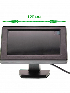 TDS TS-CAV09 Монитор автомобильный 2 канала (4.3", 12B)