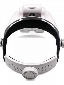 Лупа очки налобная увеличительная с подсветкой Орбита OT-INL64