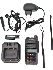 Рация Baofeng UV-9R 7W с гарнитурой черная