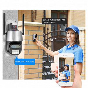 Орбита OT-VNI58 Видеокамера IP WI-FI (2560*1440, 4Mpix*2, 2.8/12мм, пластик)