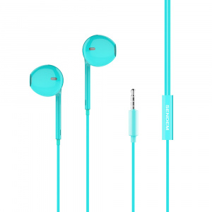SENDEM X28 Голубые наушники - гарнитура (3.5мм)