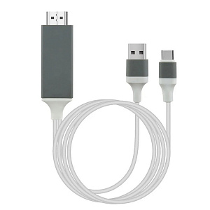 Орбита OT-AVW49 кабель (штекер HDMI - штекер TYPE-C) 2м
