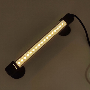 Светильник лампа для аквариума светодиодная ТЕПЛАЯ ЖЕЛТАЯ Огонек OG-LDP02