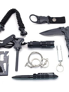 Набор для выживания туристический 9 в 1 Патриот PT-TRS06