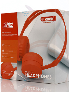 EZRA BW02 Красные наушники - гарнитура (bluetooth)