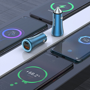 SENDEM D10 ЗУ авто USB (PD18+QC3.0,4000mA)