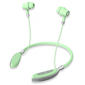 KADUM KD-384BT Зеленые наушники - гарнитура (bluetooth) МЯТАЯ УПАКОВКА