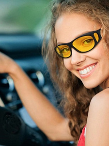 Очки для водителя солнцезащитные антибликовые набор Орбита OT-INL85