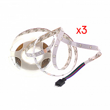 Светодиодная лента комплект с пультом 15м(3*5м) IP20 Огонек OG-LDL16