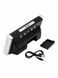 Часы электронные настольные от USB с будильником VST 731-5 Синие