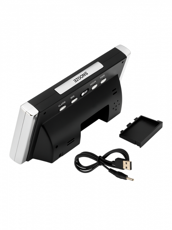 Часы электронные настольные от USB с будильником VST 731-5 Синие