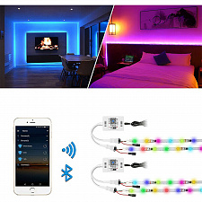 Огонек OG-LDL30-1 LED контроллер DC 12-24В (Wi-Fi, 2*RGB, 2*3PIN)