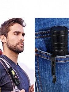 Фонарь ручной аккумуляторный, карманный Следопыт PT-FLR27