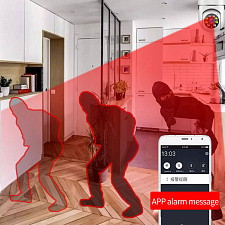 Орбита OT-VNI63 Видеокамера IP-WI-FI (1920*1080, 2Mpix, 3,6мм, пластик)