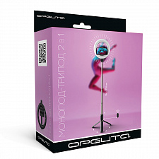 Орбита OT-SMH18 палка для селфи, трипод (194-798мм, пульт Bluetooth, LED)