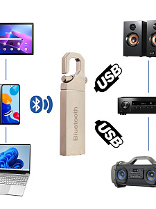 Bluetooth адаптер для авто V5.0 Орбита OT-PCB11