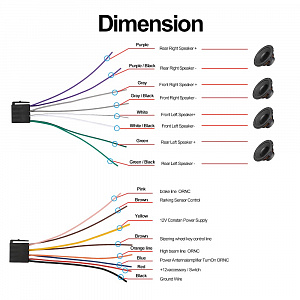 TDS TS-CAM06 автомагнитола 2DIN (радио,USB,bluetooth)