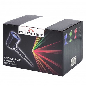 Огонек OG-LDS08 Черная световая установка