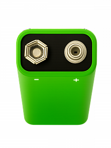 Аккумулятор крона 6F22, 100мАч, 9V, 1шт Орбита