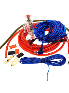 Провода акустические для подключения сабвуфера и усилителя авто комплект TDS TS-CAD07