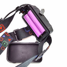 Патриот PT-FLG11 фонарь налобный (3L, 2*18650.,ZOOM)